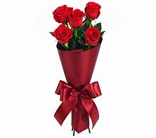 Букет 5 Красных роз Эдлесс Лав в Шахтах