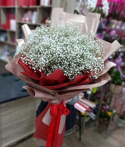 Букет цветов из: Гипсофила в Шахтах