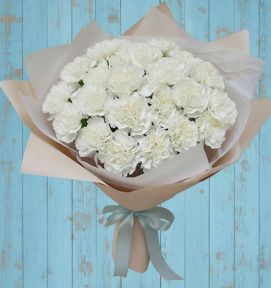 Букет цветов из: Гвоздики в Шахтах