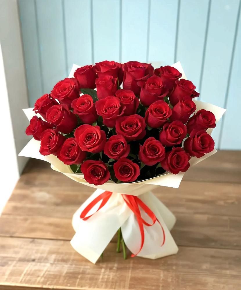 Букет 29 Красных роз в Шахтах