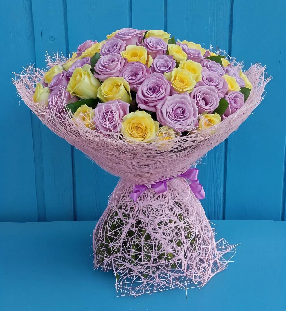 Букет 101 Волшебный Миг в Шахтах