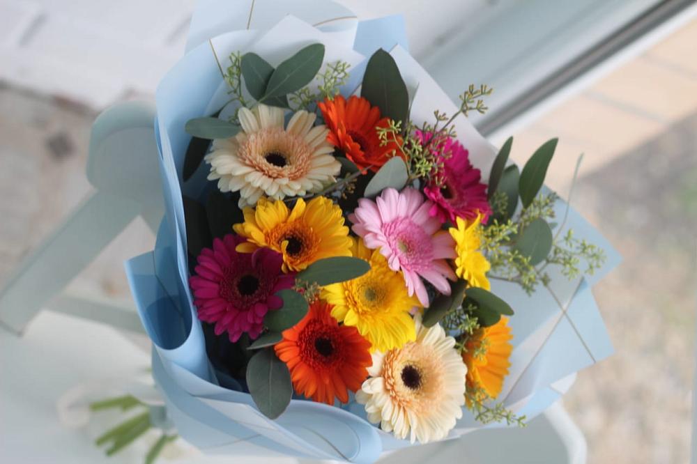 Букет цветов из: Герберы в Шахтах