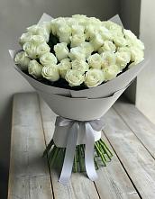 Букет 35 Белых роз в Шахтах