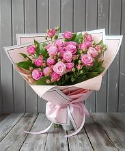 Букет Розовый кустик #REPLACE_PRED# Шахтах