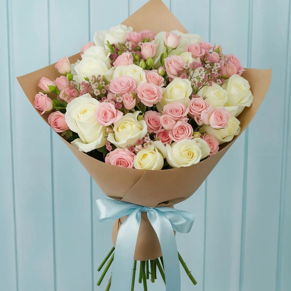 Букет цветов из: Розы в Шахтах