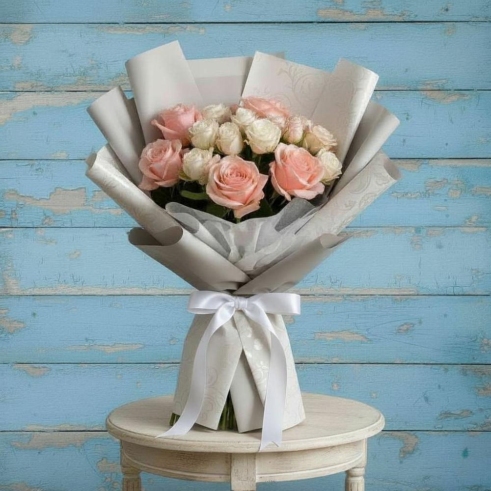 Букет цветов из: Розы в Шахтах