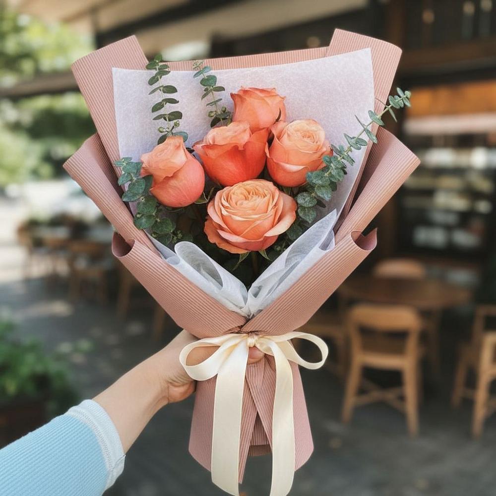 Букет цветов из: Розы в Шахтах