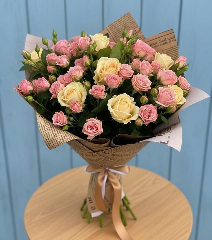 Букет цветов из: Розы в Шахтах