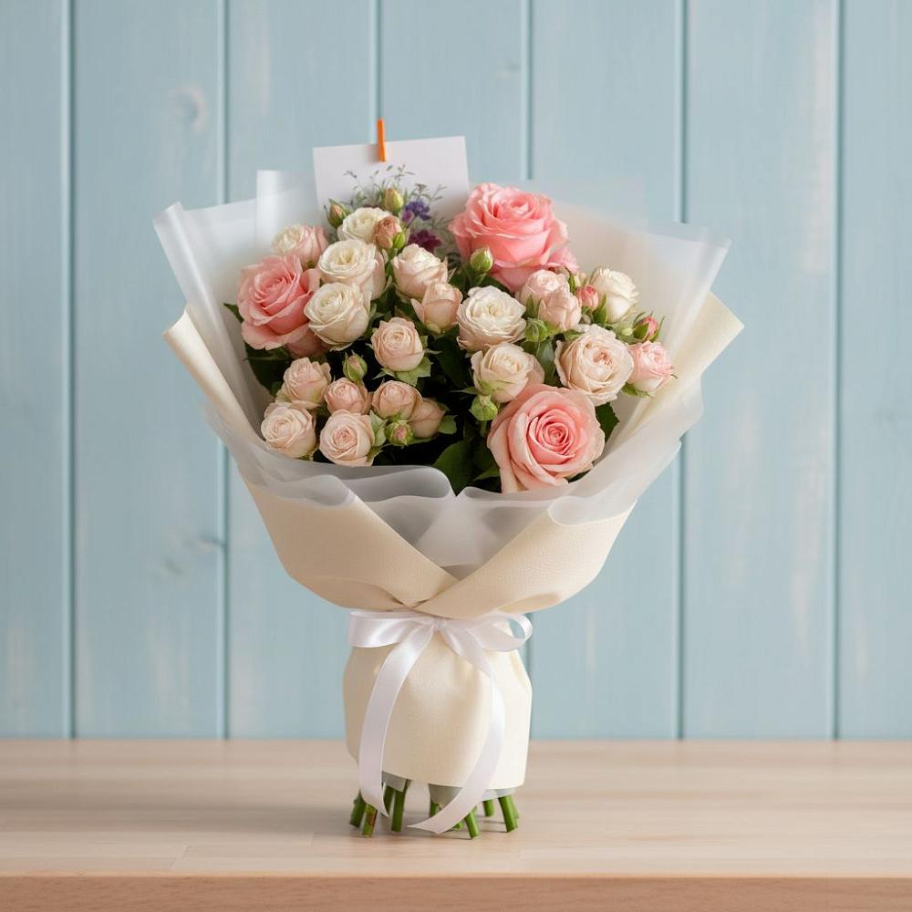 Букет цветов из: Розы в Шахтах