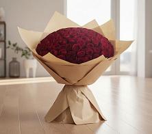 Букет 101 Красная роза в Шахтах