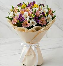 Букет цветов из:  Альстромерии в Шахтах