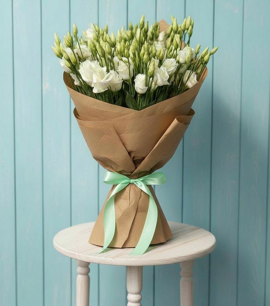 Букет цветов из: Лизиантусы в Шахтах