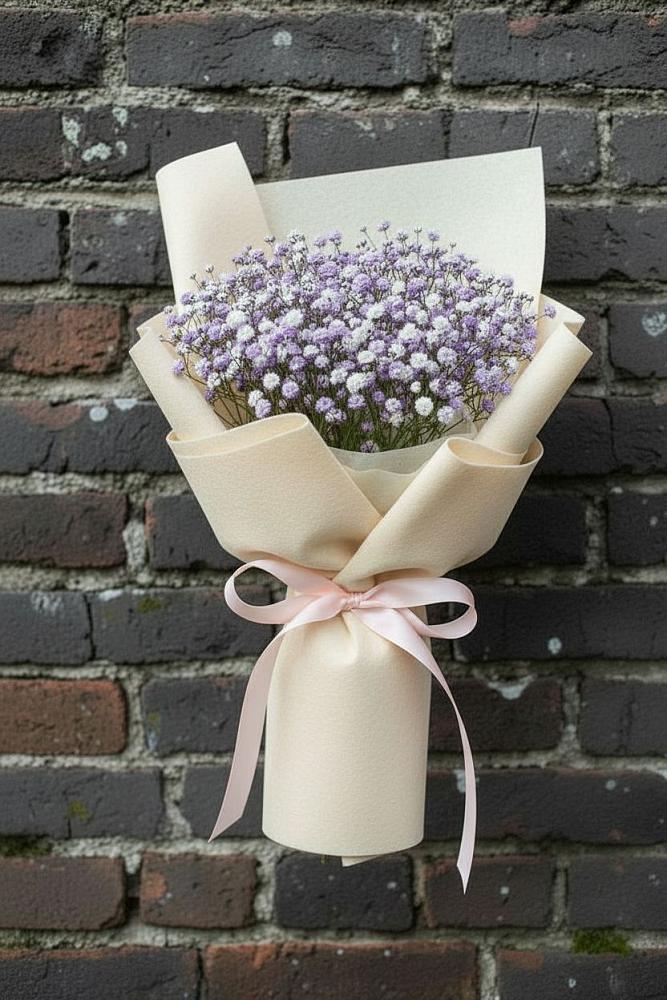 Букет цветов из: Гипсофила в Шахтах