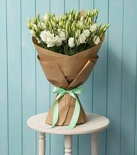 Букет цветов из:  Лизиантусы в Шахтах