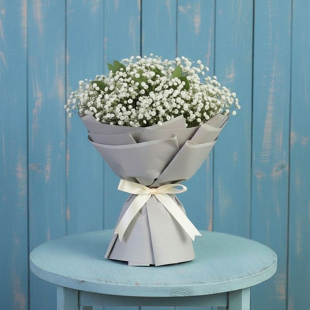 Букет цветов из: Гипсофила в Шахтах