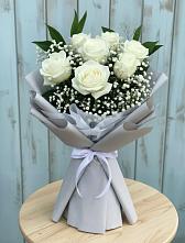 Букет цветов из:  Розы #REPLACE_PRED# Шахтах