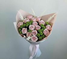 Букет цветов из:  Розы и Хризантемы в Шахтах