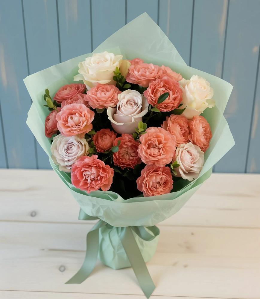 Букет цветов из: Розы в Шахтах