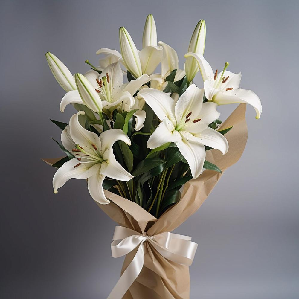 Букет цветов из: Лилии в Шахтах