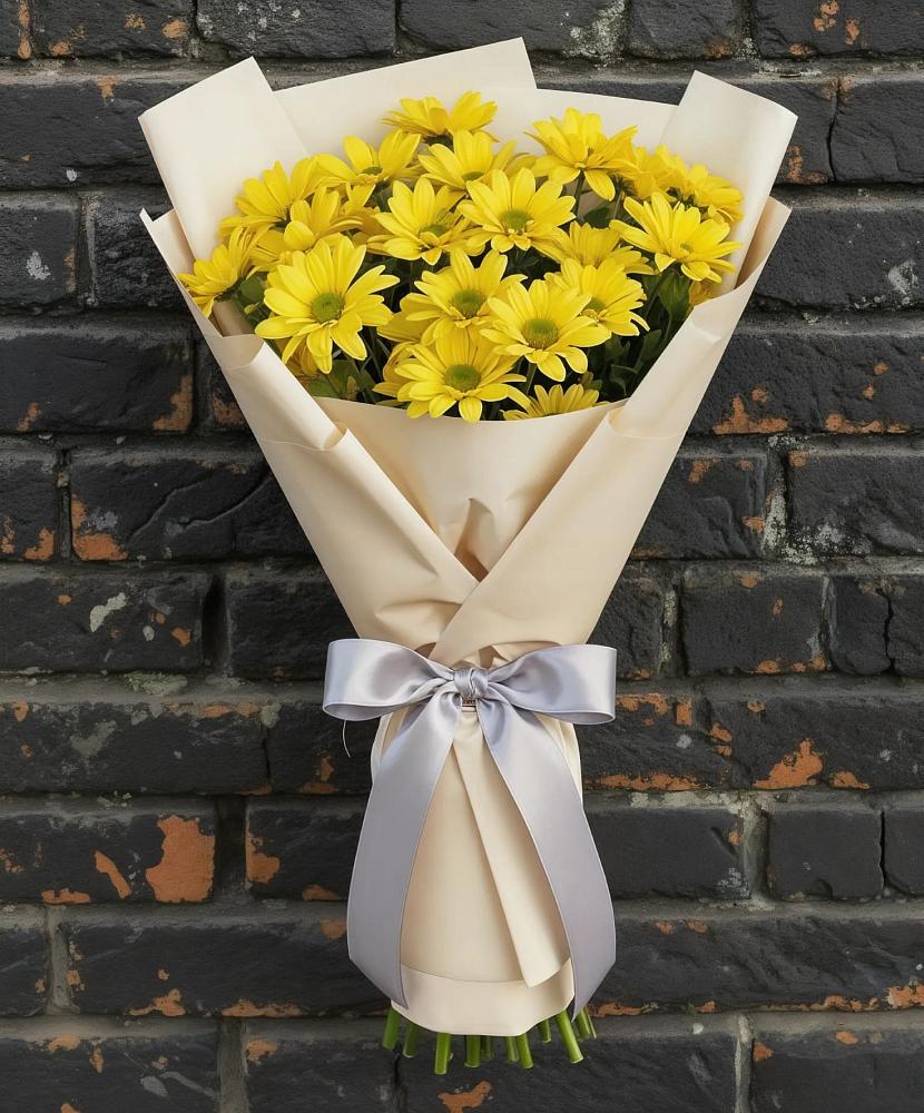 Букет цветов из: Хризантемы в Шахтах