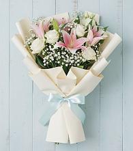 Букет цветов из:  Лилии в Шахтах