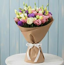 Букет цветов из:  Лизиантусы в Шахтах