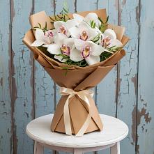 Букет цветов из:  Орхидеи и Розы в Шахтах